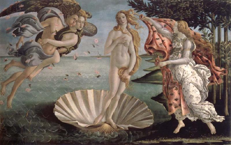 Sandro Botticelli birth of venus Germany oil painting art
